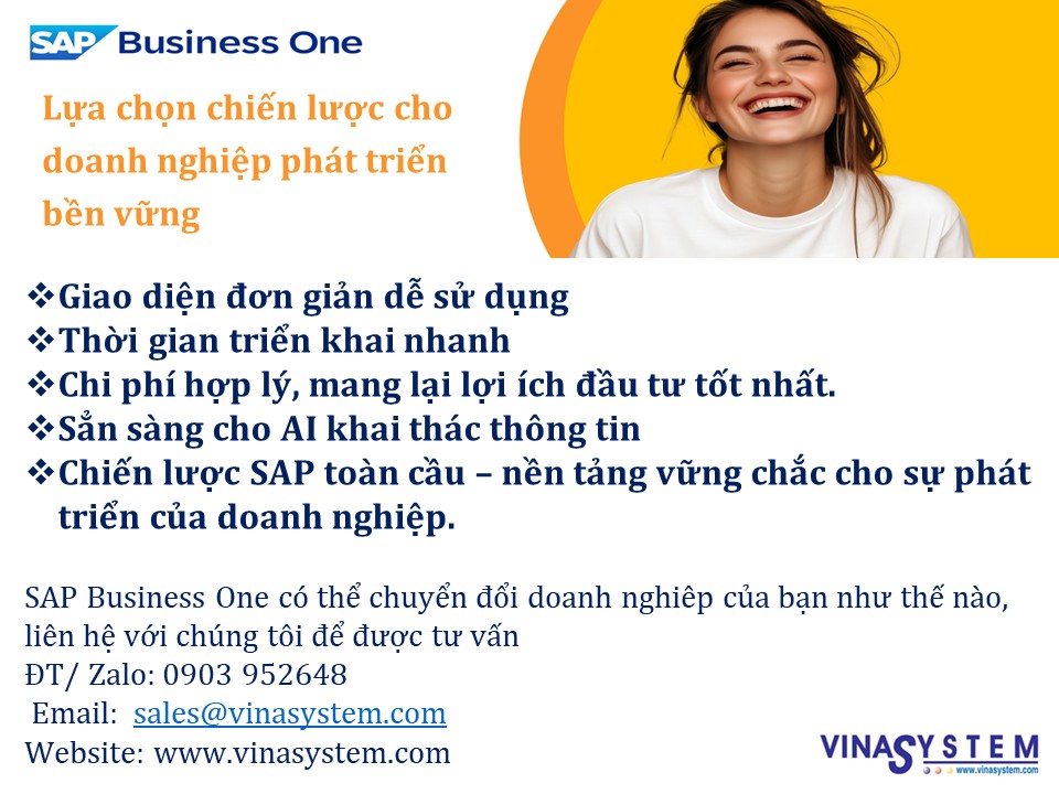 SAP Business One  - ERP